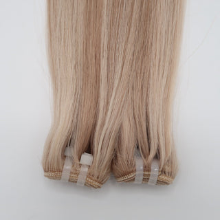 Ash Beige Platinum Dimension Silk Tressen | No.18c / Platin