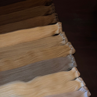 MACHINE WEFT 50 CM - DOUBLE DRAWN